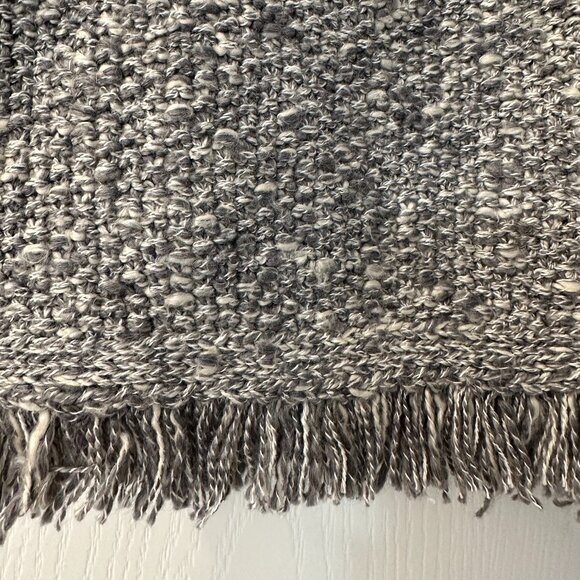 NWT J. Crew Cropped Fringe-Trim Lady Jacket in Marled Yarn (size S) - Picture 8 of 8